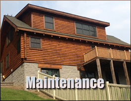 Spencer, North Carolina Log Home Maintenance